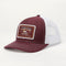 Men's Trucker Cap - Burgundy MCC0800014
