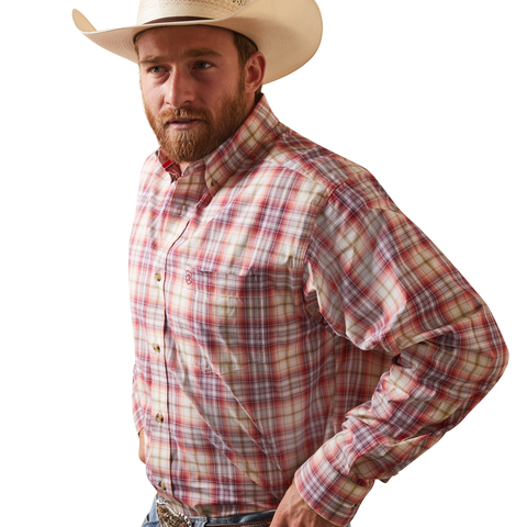 Mens Ariat Pro Series Derek Classic Fit Shirt 10043914