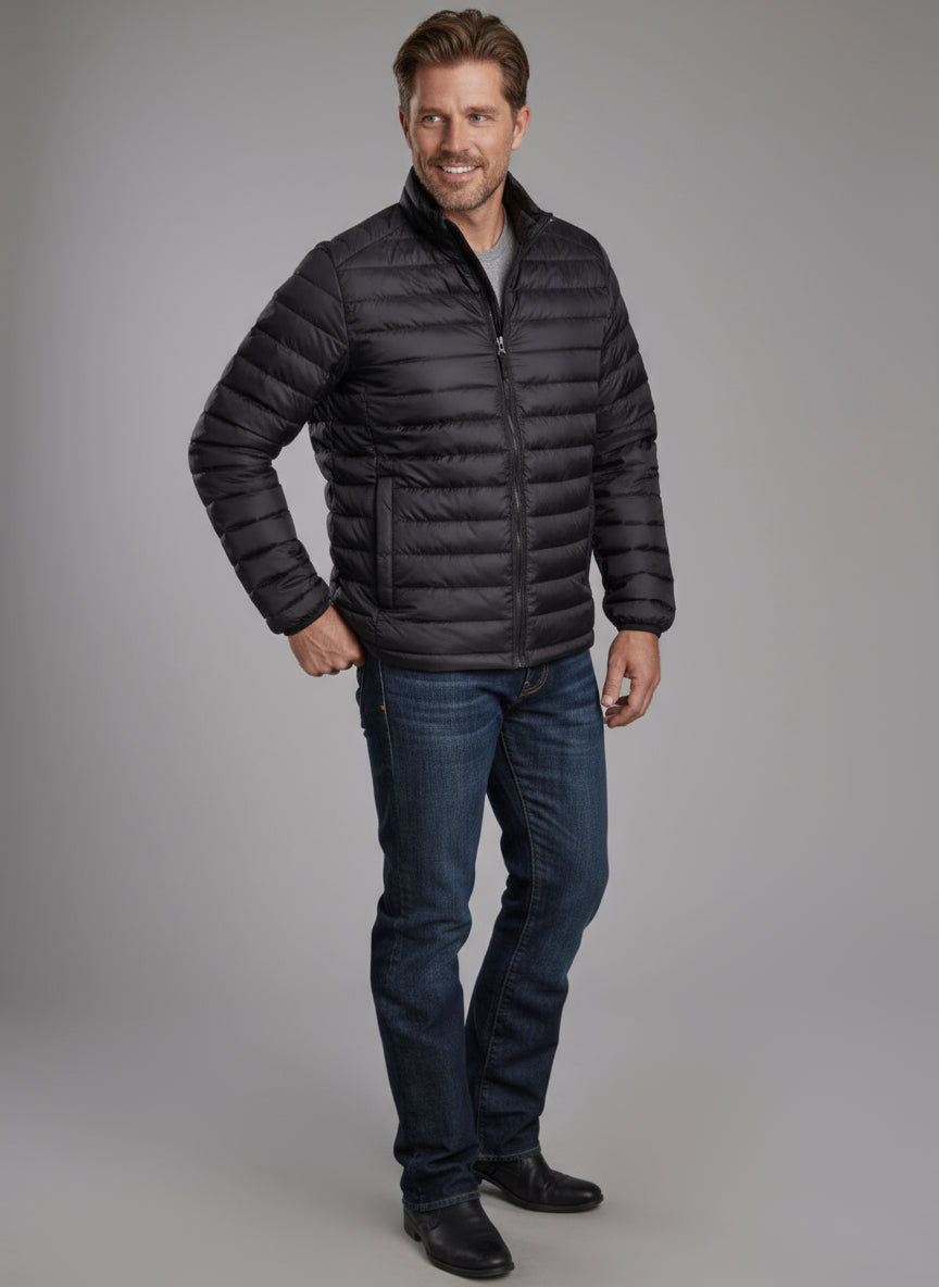 Mens Crushable Parachute Jacket