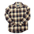 Plaid wool shirt on 