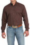 Men's Cinch Long Sleeve Western Shirt with buttons and Collar