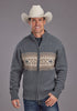 Men's Stetson Sweater zip up front