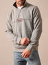 Mens Kimes Ranch gray quarter-zip pullover