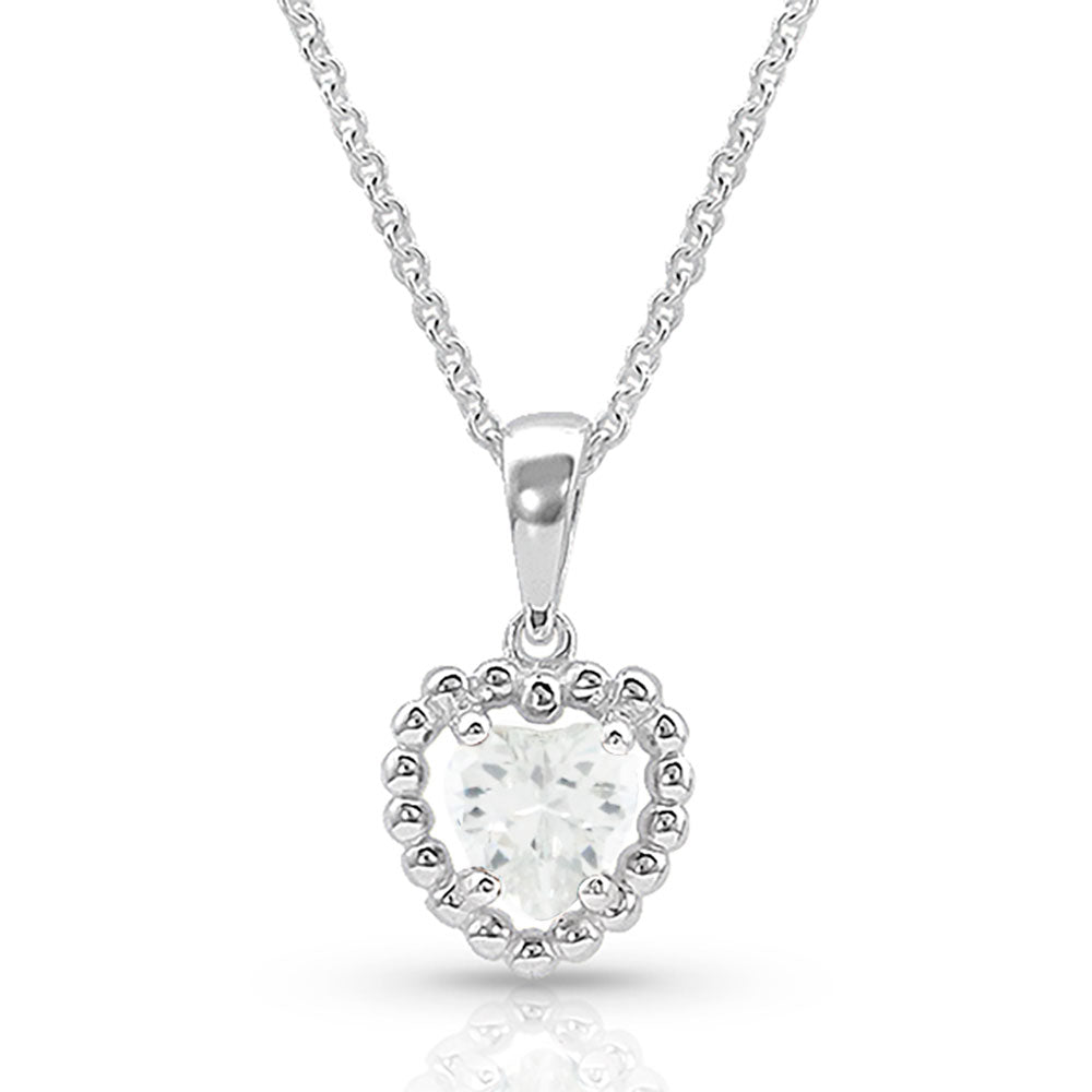 Frozen Heart Necklace NC4653