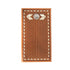 Nocona Rawhide Lace Concho Rodeo Wallet N500044708