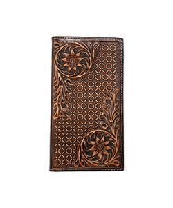 Nocona Rodeo Floral Corners Brown N500047902