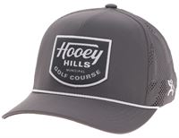 Gray cap with 'Hooey Hills Golf Course' logo 