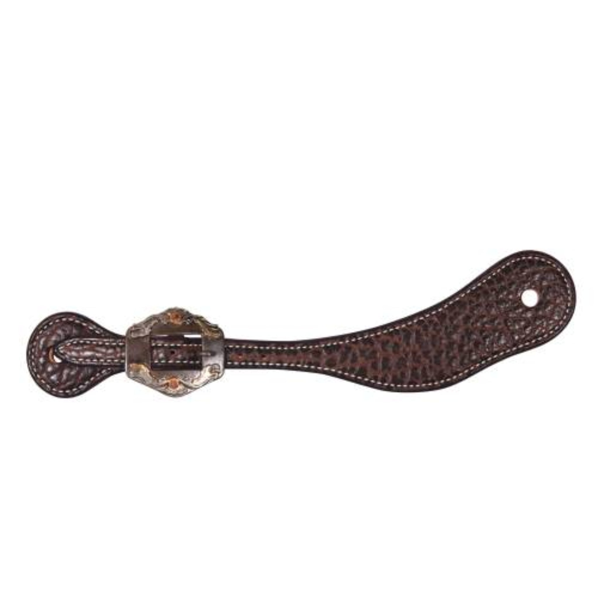 Brown leather spur with Buckle 