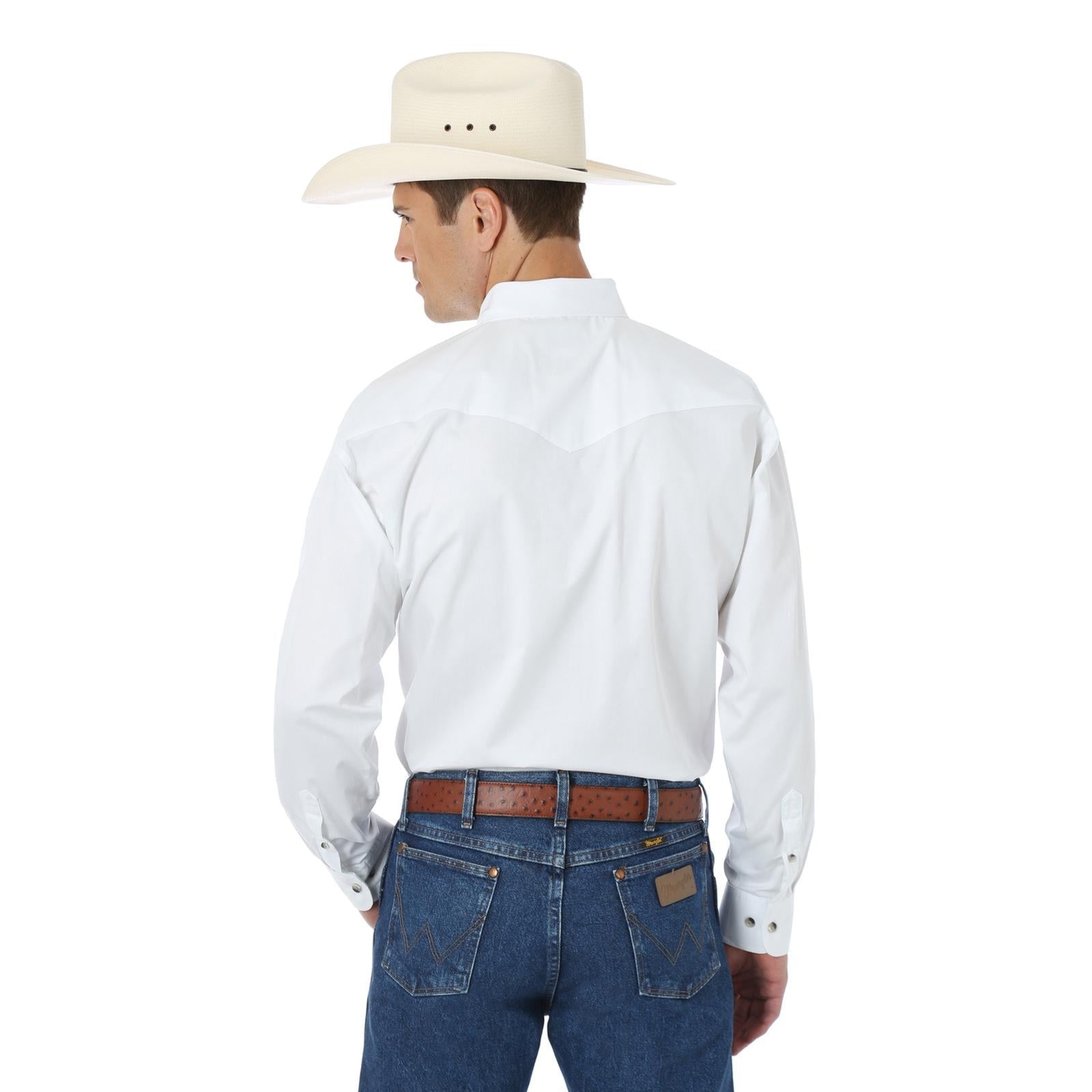Painted Desert Basic Western White Shirt