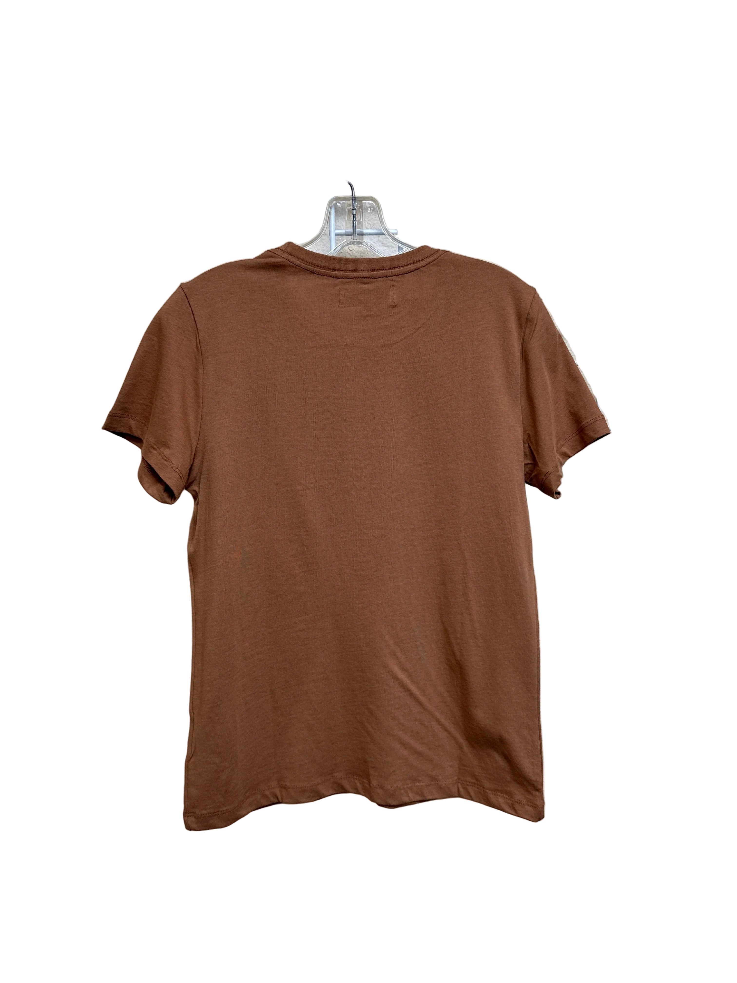 Panhandle Women's Embossed Skull & Bootstitch Western Jersey Tee – Camel