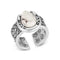 Montana Silversmith howlite one size fit most horseshoe ring