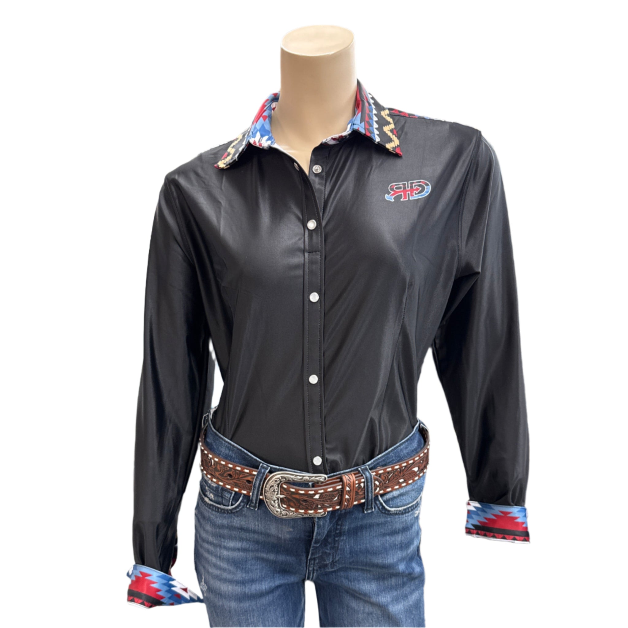 RD Black Aztec Wm Shirt