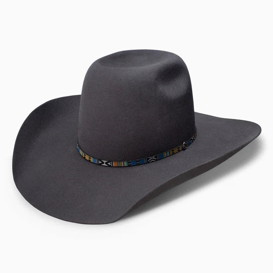 3X SILVER SMOKE COWBOY HAT