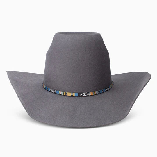 3X SILVER SMOKE COWBOY HAT