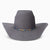 3X SILVER SMOKE COWBOY HAT