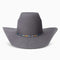 3X SILVER SMOKE COWBOY HAT