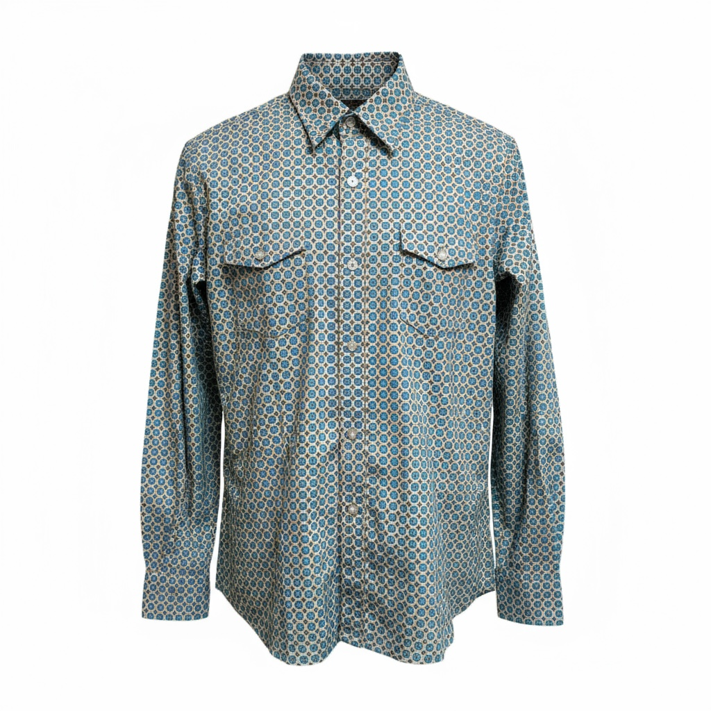 Roper Sedona Foulard Print Wmns LS Shirt