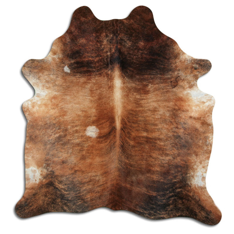 Rustic Beige Brindle Cowhide