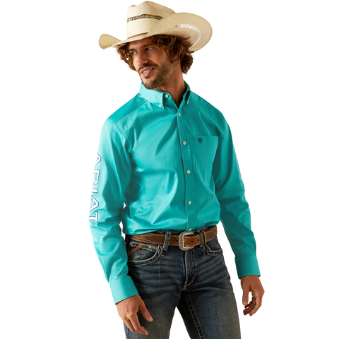 Mns Team Logo Twill FTD LS Shirt