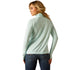 Wms Laguna Icy Morn 1/4 Zp Shirt