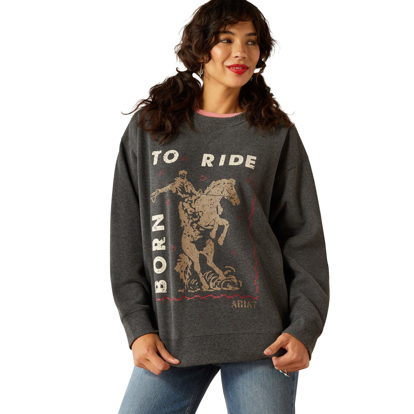 Ariat Oversized Crew Sweatshirt