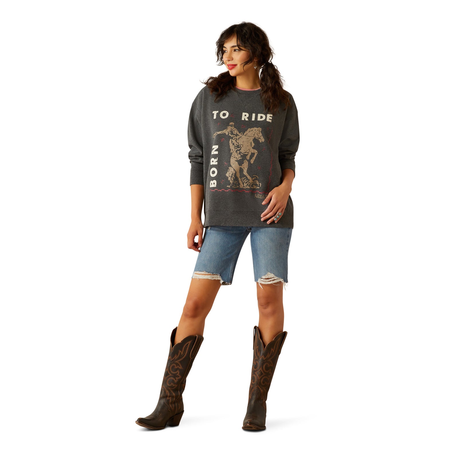Ariat Oversized Crew Sweatshirt