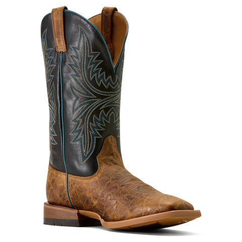 Mns Cowhand Wide Square Toe Cowboy Boot