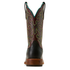 Wms County Lane Wide Square Toe Western Boot