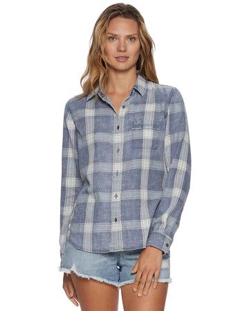 Lyndon LS Single Pocket Plaid Shirt
