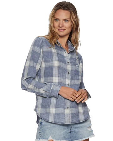 Lyndon LS Single Pocket Plaid Shirt