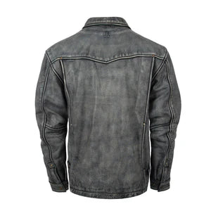 STS Rifleman Leather Jacket Stonewash