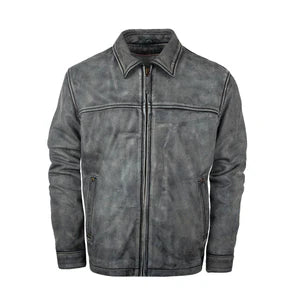 STS Rifleman Leather Jacket Stonewash