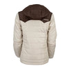 Wmns Rowan Cream/Brown Jacket