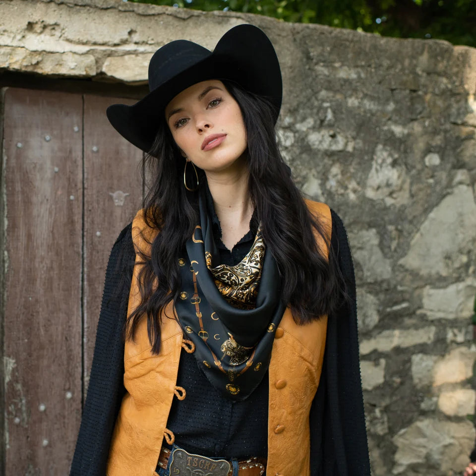 Saddle Up Silk Wild Rag