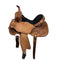 Scott Thomas Br700 barrel saddle antique finish turquoise conchos and stitching