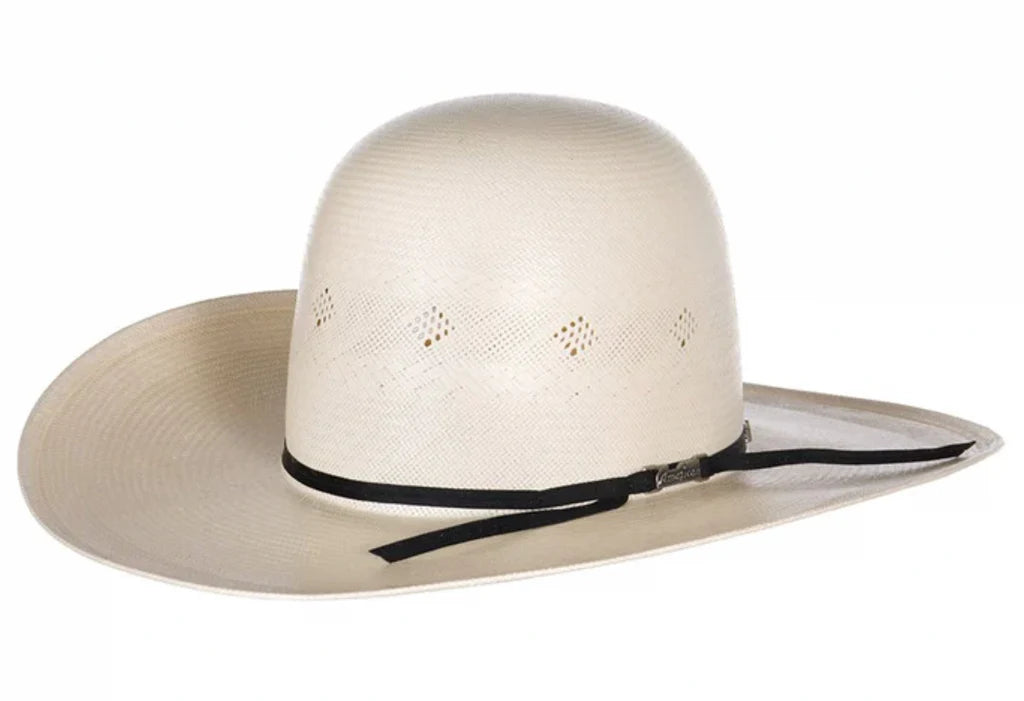 American 7200 S Open Crown Straw Hat