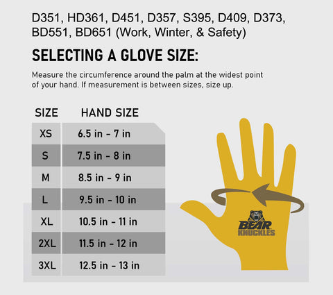 Redrock Leather Glove D451