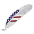 Montana Silversmith Stars & Stripes USA Flag Hat Feather
