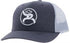 hooey charcoal white ball cap