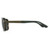 Sunglasses with a Bronze and forest frame