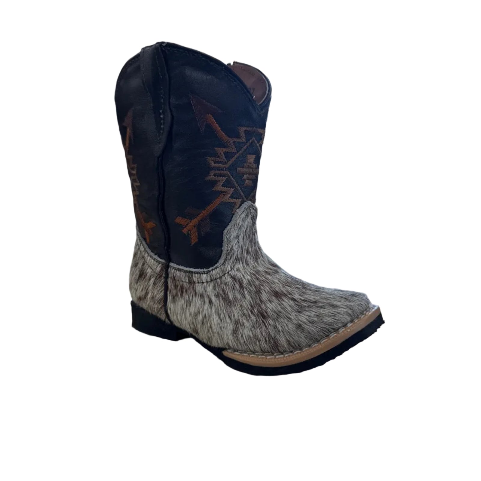 Tanner Toddler Brown Cowhide Boot TMI205370