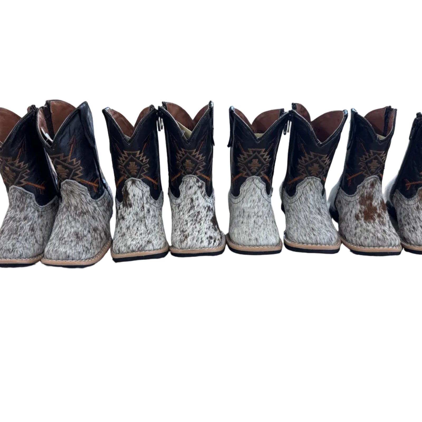 Tanner Toddler Brown Cowhide Boot TMI205370