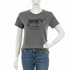 Gray unisex t-shirt with a longhorn cow graphic and 'Tin Haul' text 