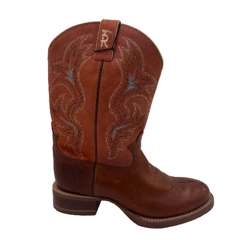 Tony Lama Socorro Cognac Crockett Cowboy Boot 3R1132
