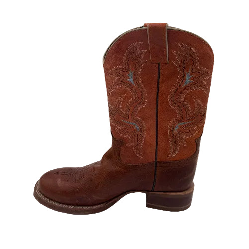 Tony Lama Socorro Cognac Crockett Cowboy Boot 3R1132