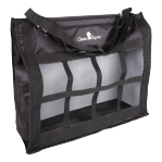 Topload hay bag with velcro shut top for horses