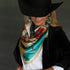 Turquoise Journey Silk Wild Rag