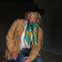 Turquoise Journey Silk Wild Rag