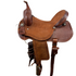 Vickers Classic 5402 Barrel Saddle with tooling and a bull hide covered tree.