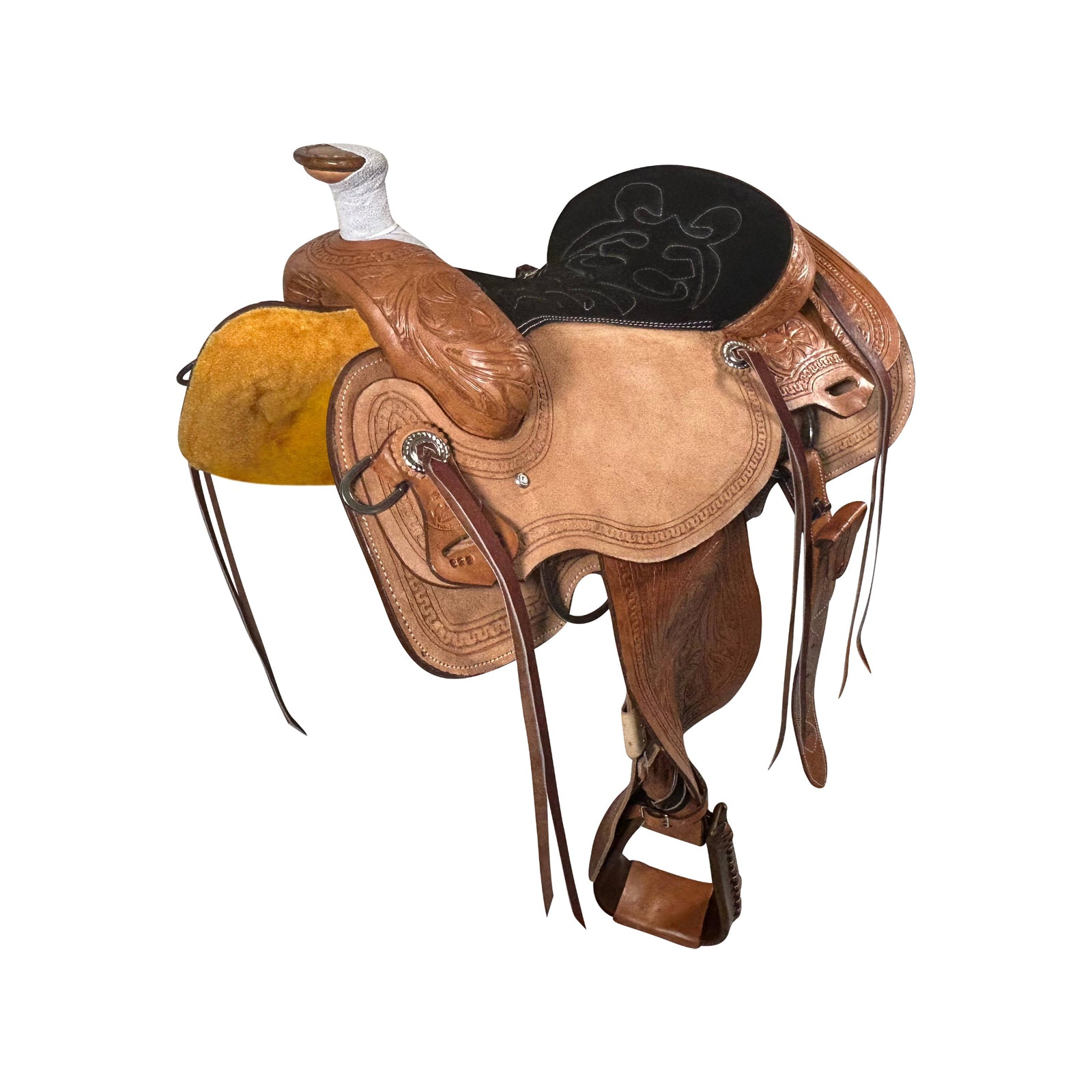 Vickers Classic Calf Roping Saddle #131